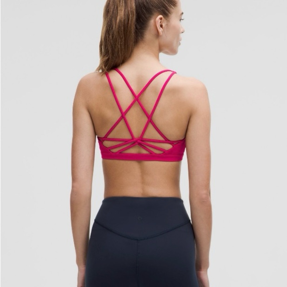LULULEMON NULU STRAPPY SCOOP-NECK BRA *LIGHT SUPPORT A/B CUP